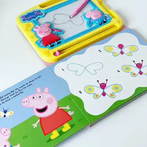 Peppa Pig: Storyboard and Magnetic Drawing Kit