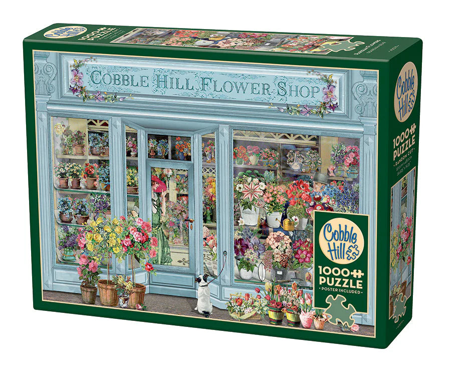 1000 Piece Puzzle Perisain Flowers - Cobble Hill