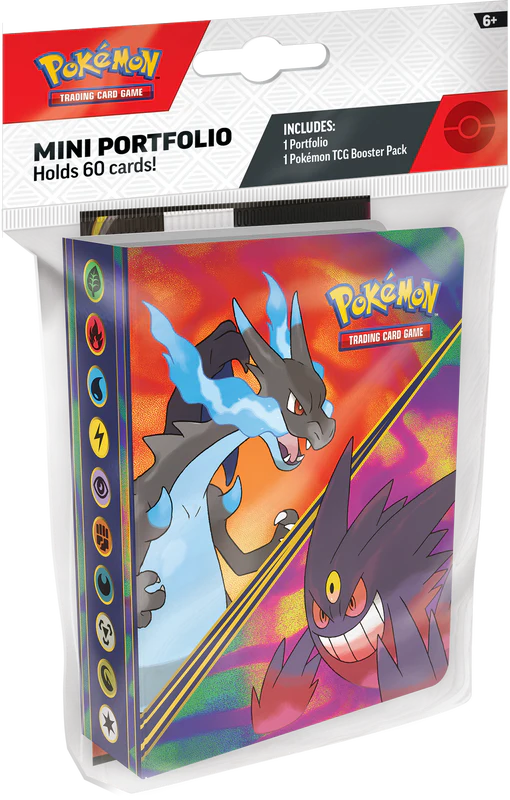 Pokémon phantasmal flames mini portfolio and booster pack