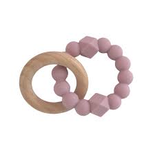 Moon Teether Pink