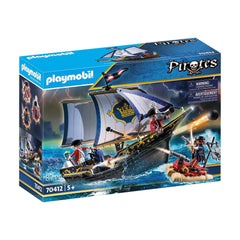 playmobil pirate boat 70412