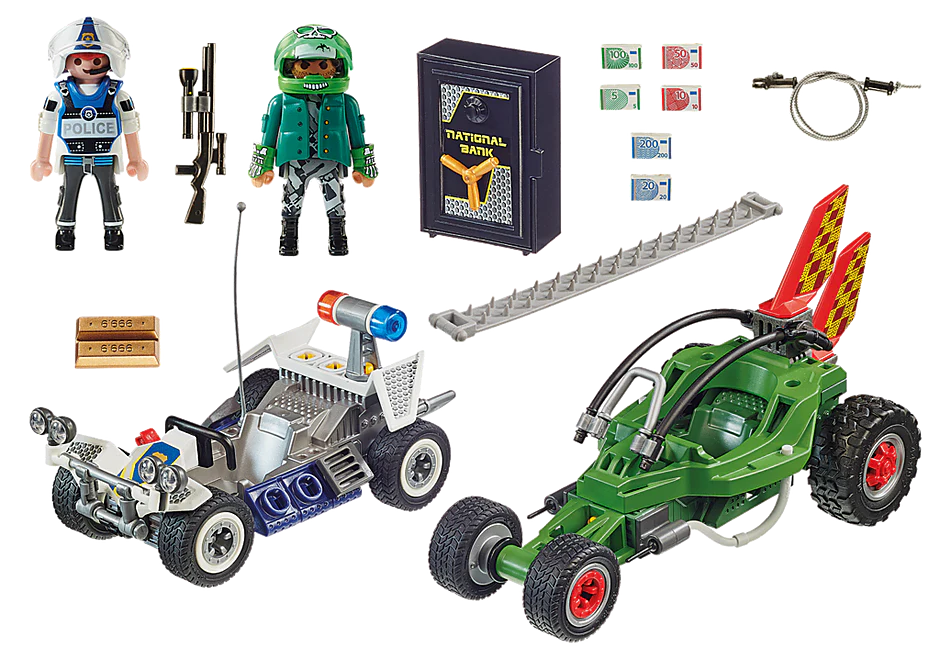 Playmobil Police Go-Kart Escape 70577
