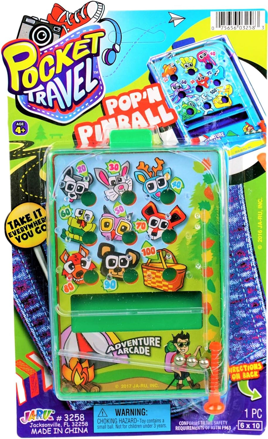 Pocket Travel Pop'n Pinball Forest