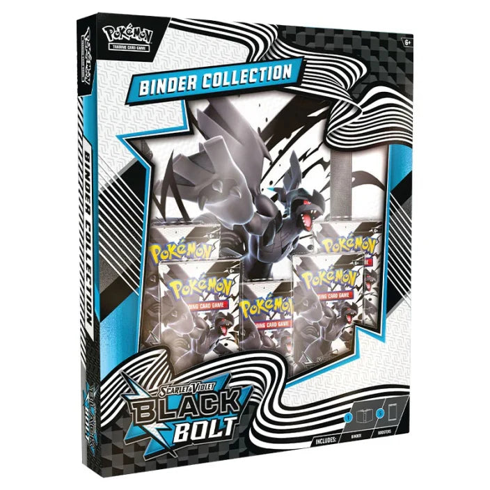 Pokemon scarlet and violet 10.5 black bolt  binder collection 