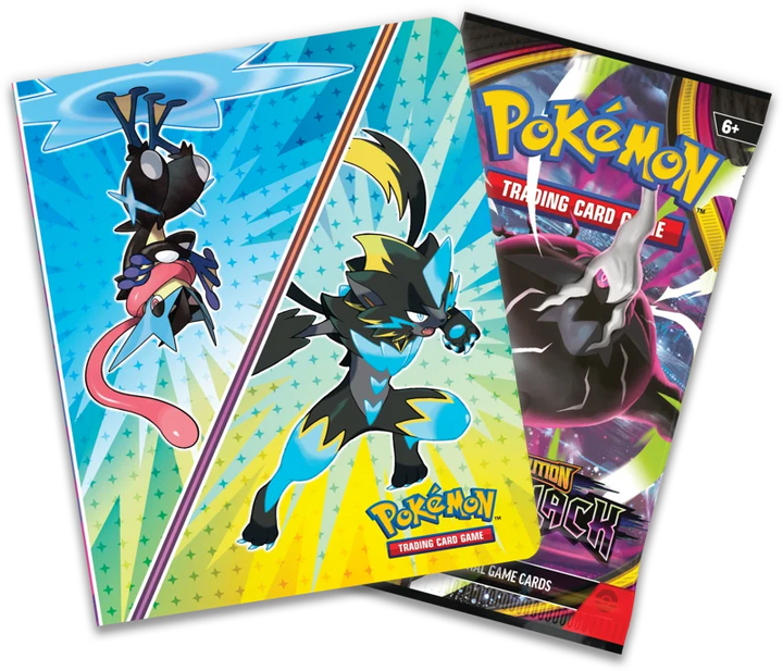 Pokemon TCG Mini portfolio with Booster pack