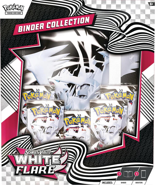 Pokemon scarlet and violet 10.5 White Flare binder collection 