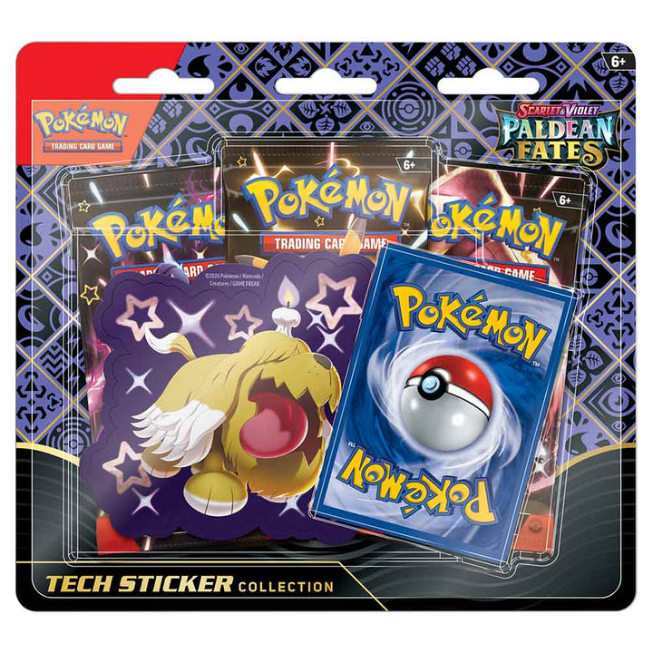 Pokemon TCG Scarlet & Violet 4.5 Paldean Fates Tech Sticker Blister x 1