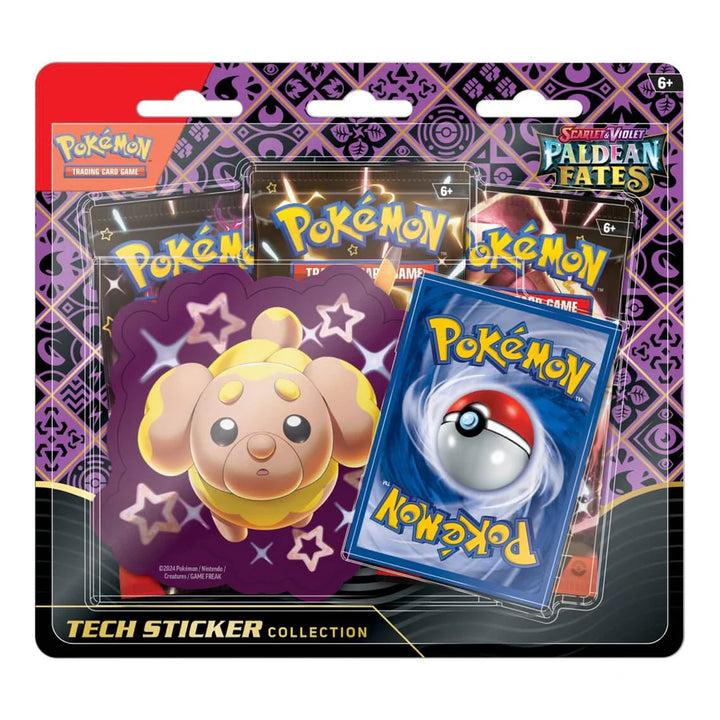 Pokemon TCG Scarlet & Violet 4.5 Paldean Fates Tech Sticker Blister x 1