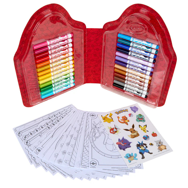 Pokemon Color and Sticker Kit Crayola