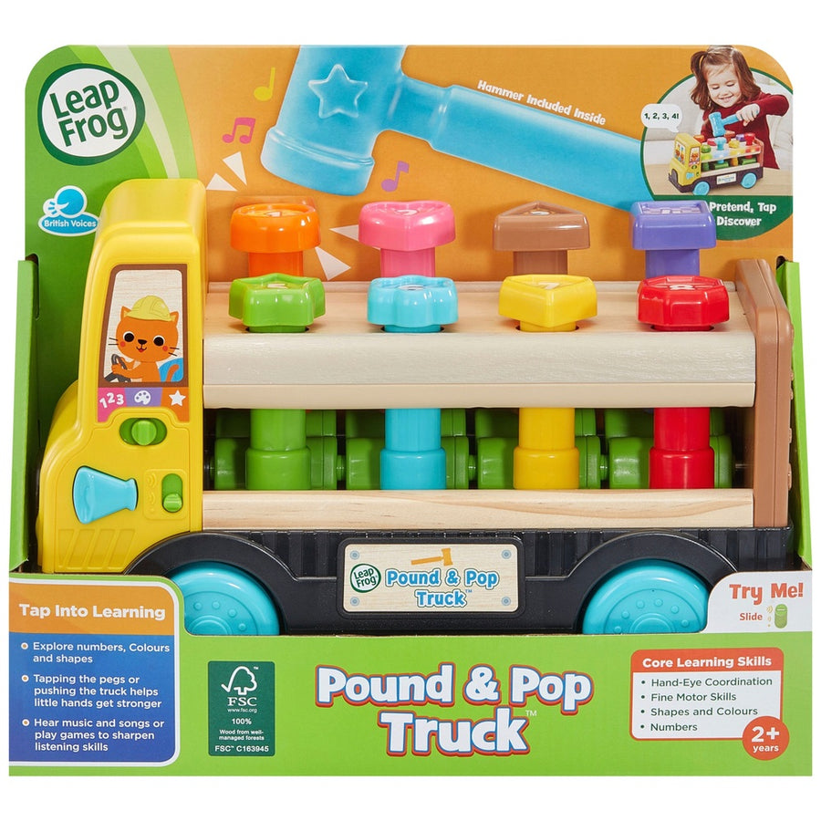 Pound and pop truck leap frog kidzstuffonline