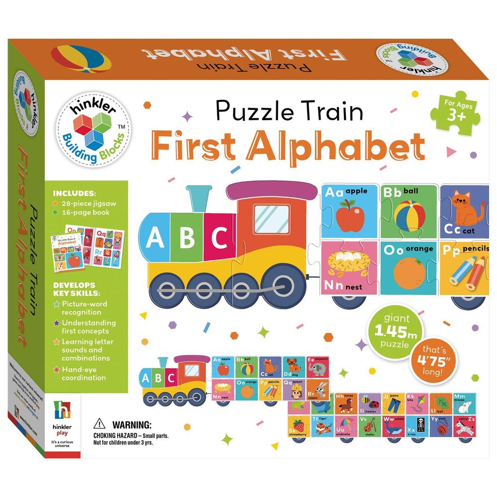 Puzzle Train First Alphabet