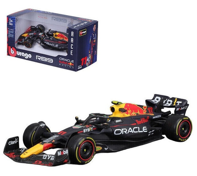 Bburago F1 Scuderia Redbull RB19 #11 Sergio Perez 1:43 boxed