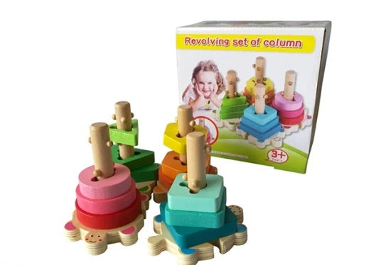 revolving set of colums