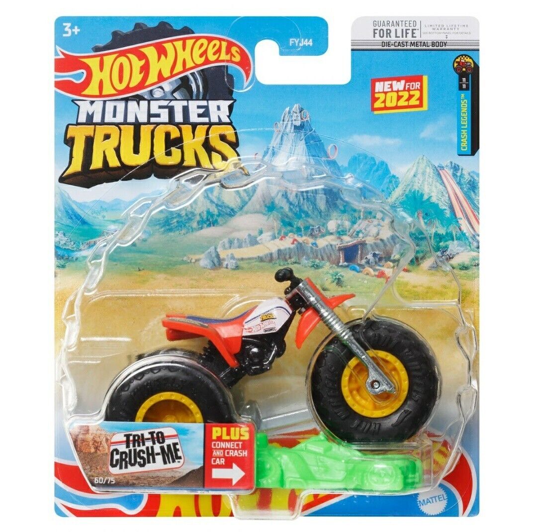 Hot Wheels Monster Trucks Tri to Crush-me