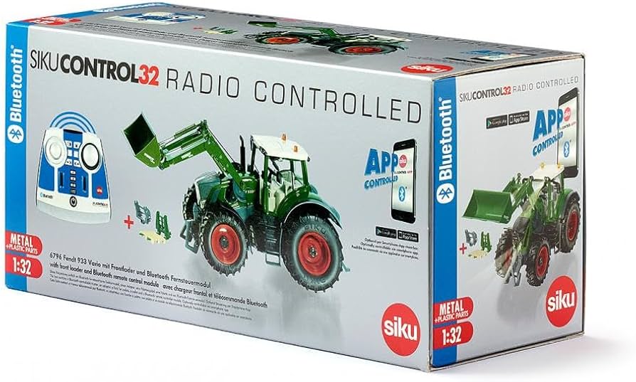 Siku 6793 Remote Control 1:32 Fendt 933 Vario with Front Loader