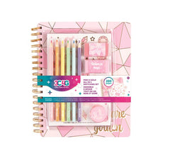 Sketchbook set All in 1 Pink and Gold