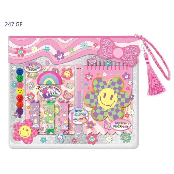 Erasable Color Magic Groovy Flower
