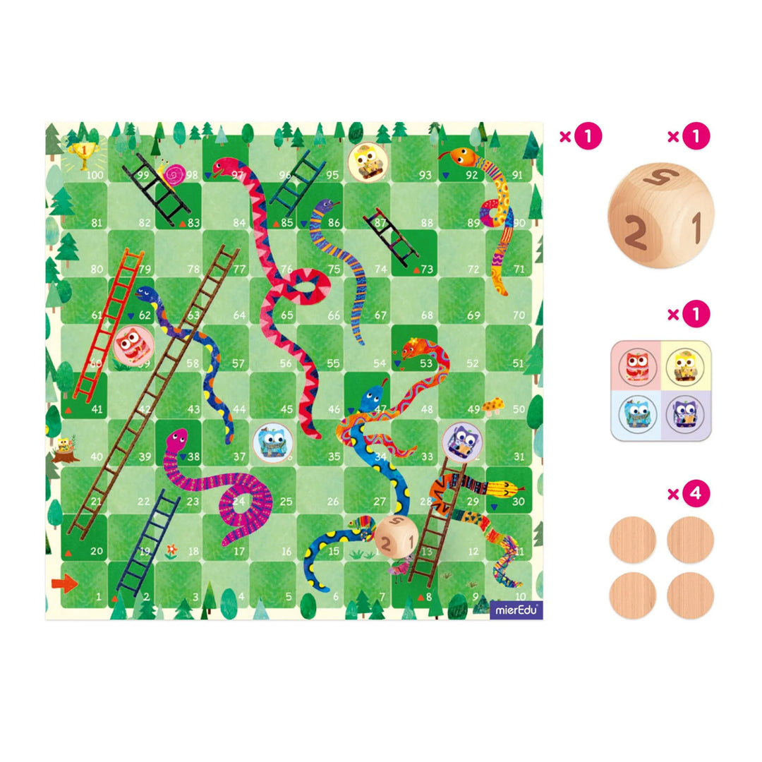 Mier Edu Travel Games - Snakes and Ladders