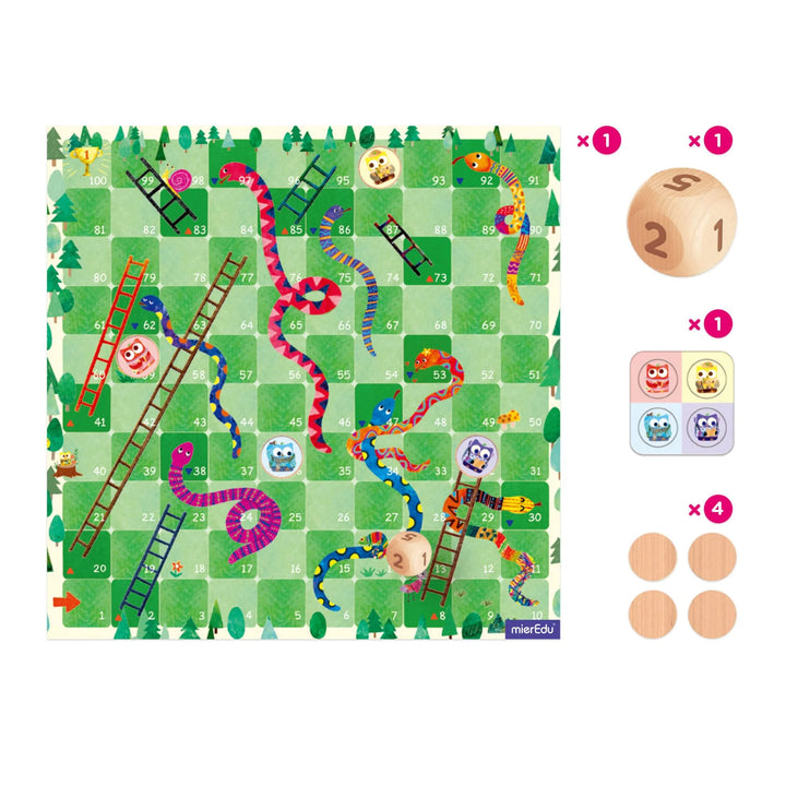 Mier Edu Travel Games - Snakes and Ladders