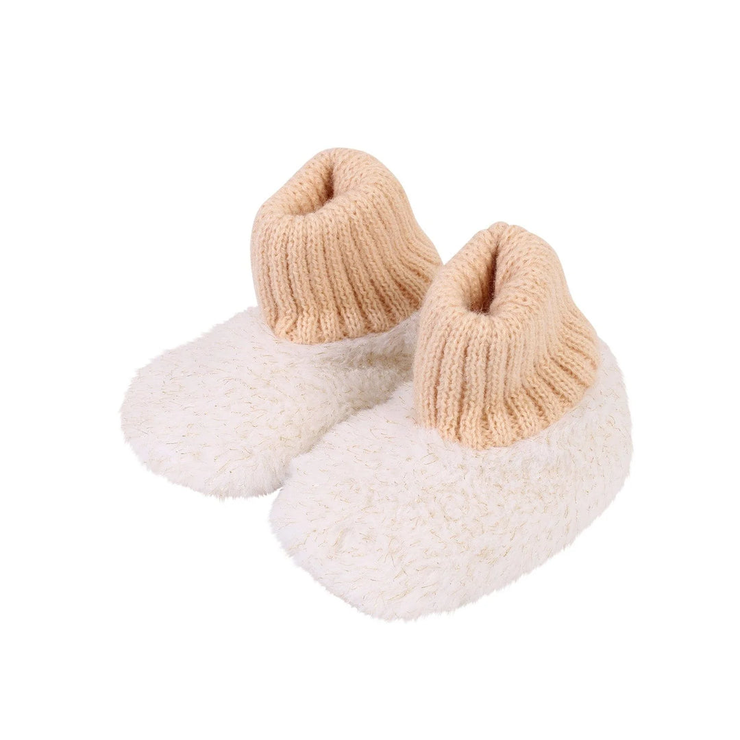 Snugg ups slippers baby white sparkle 
