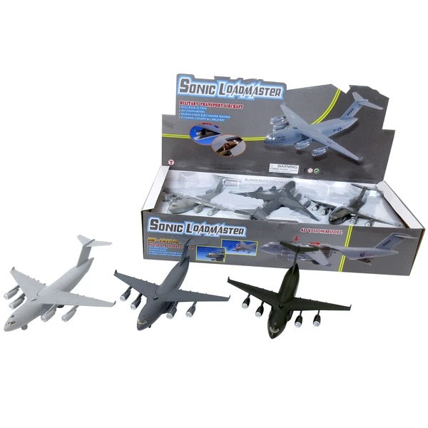 Sonic Loadmaster  die cast Airplane 22cm