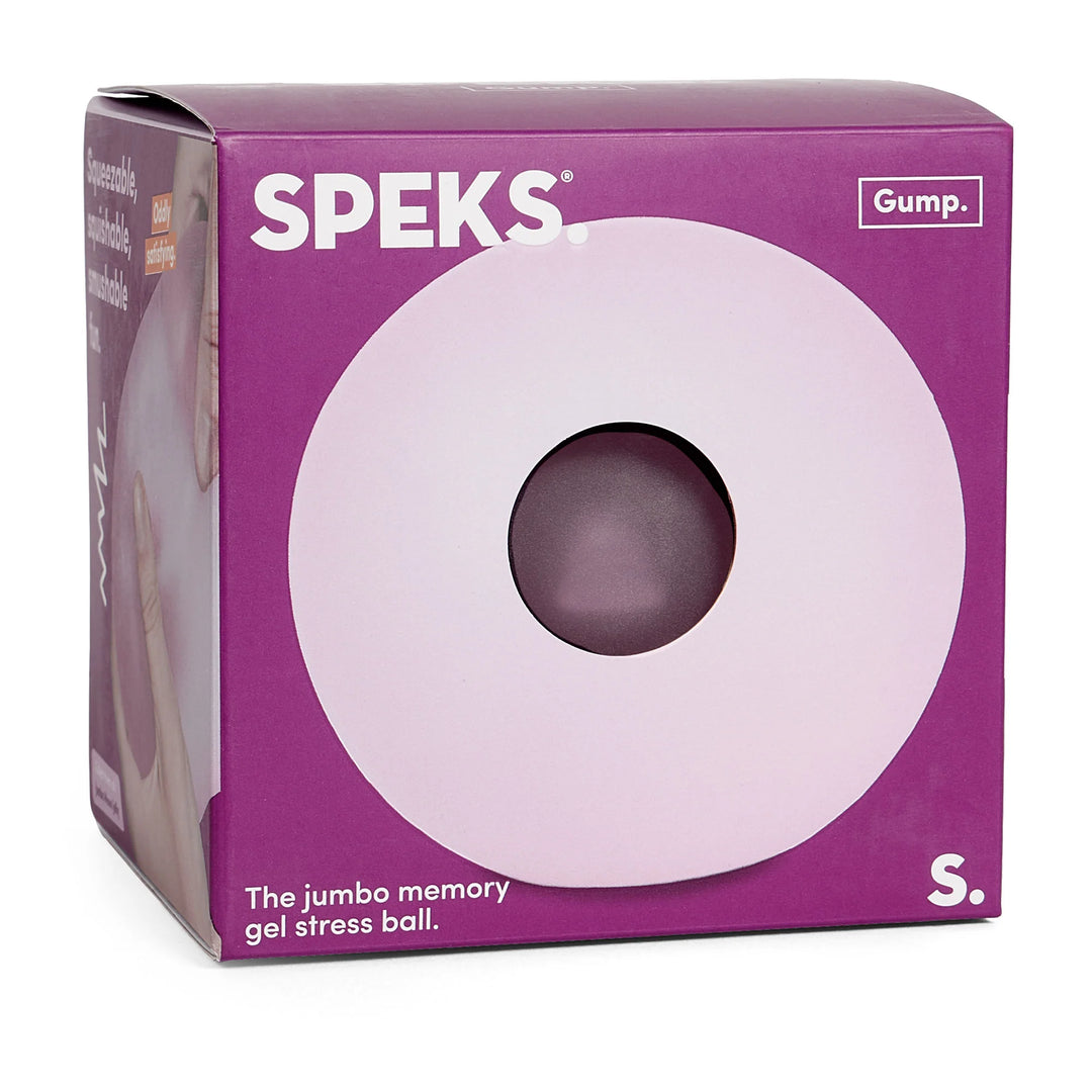 Speks Gump Jumbo Memory gel stress ball