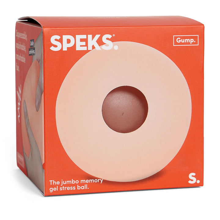 Speks Gump Jumbo Memory gel stress ball
