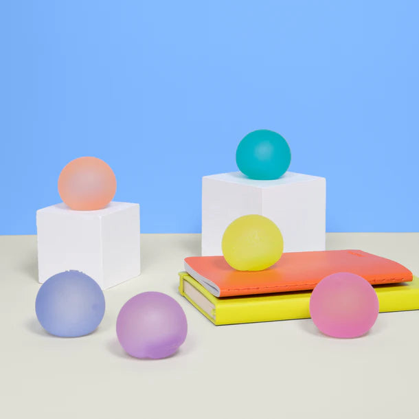  Memory gel stress balls 6 pk MINI