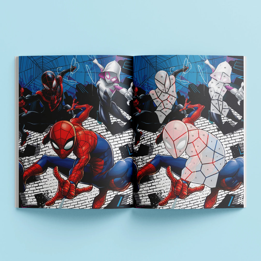 Spiderman Sticker Mosaics