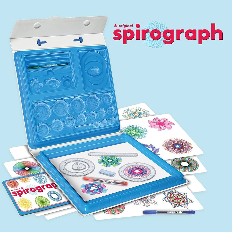 Spirograph Deluxe set and case