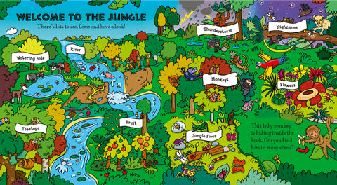 Spot the Monkey in the Jungle Book