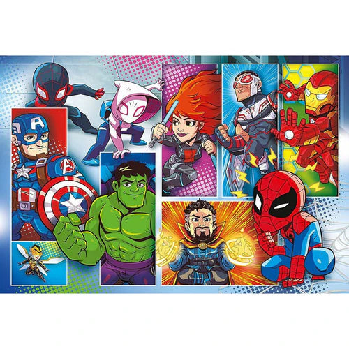 24p Super Color Super Hero Adventures Puzzle