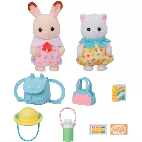 Sylvanian Families Nursery Friends - Walk Along Duo