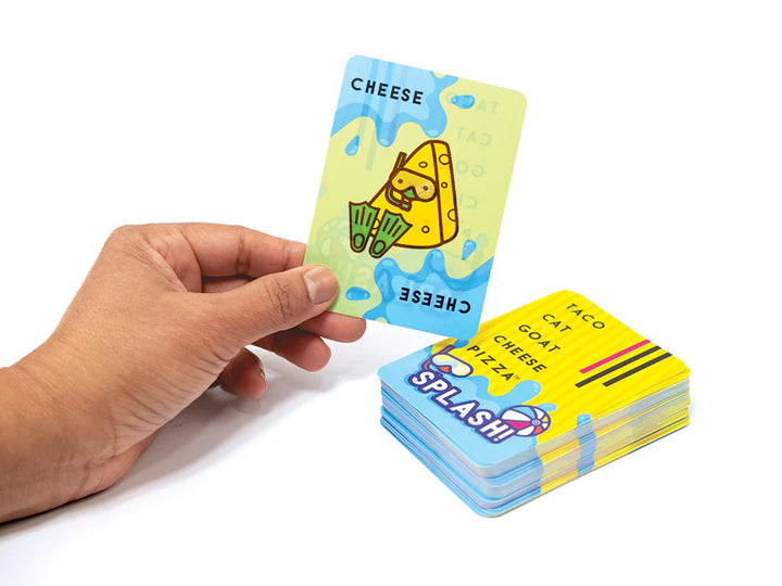 Taco Cat Goat Cheese Pizza SPLASH card game
