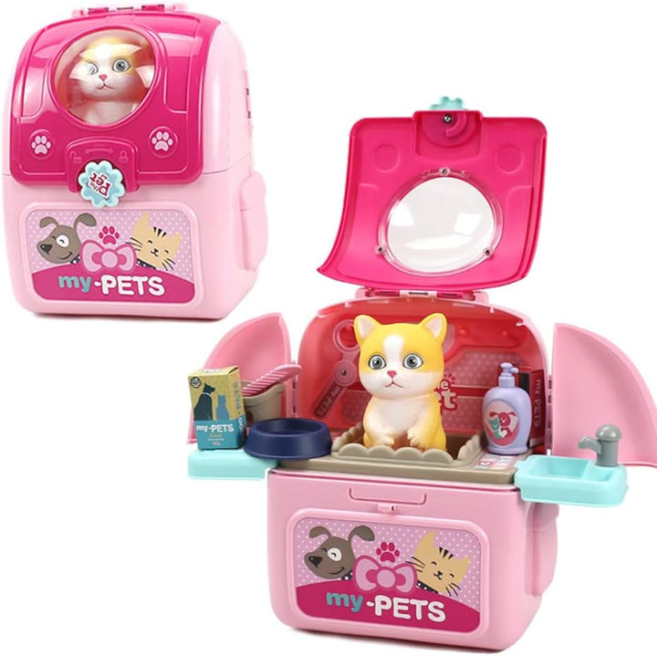 The Pet Set Toy Backpack - Cat