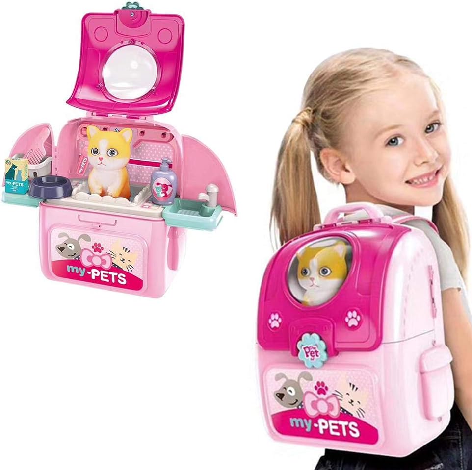 The Pet Set Toy Backpack - Cat