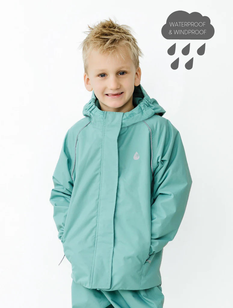 SplashMagic Storm Jacket - Seafoam | Insect Explorer KIDZSTUFFONLINE