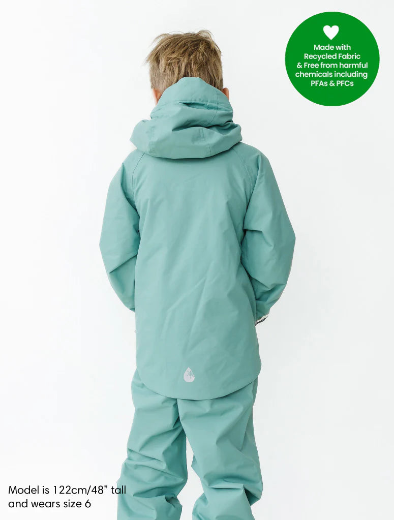 SplashMagic Storm Jacket - Seafoam | Insect Explorer back