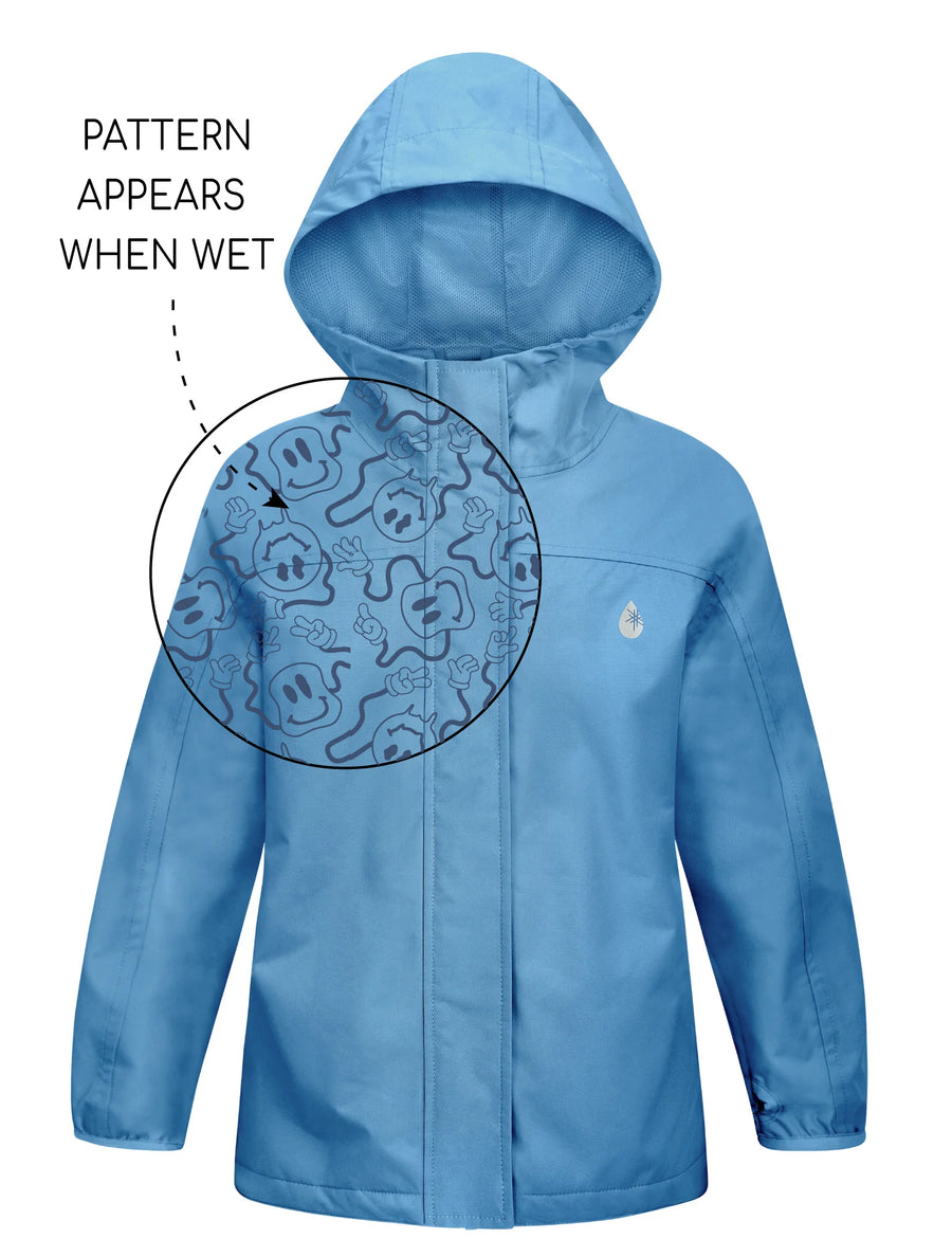 SplashMagic Rainshell - Tide Blue | Smiley