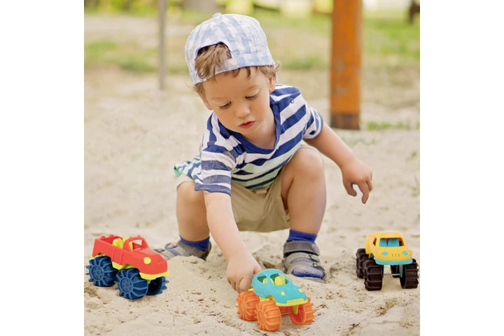 Thunder Monster Trucks by B.toys