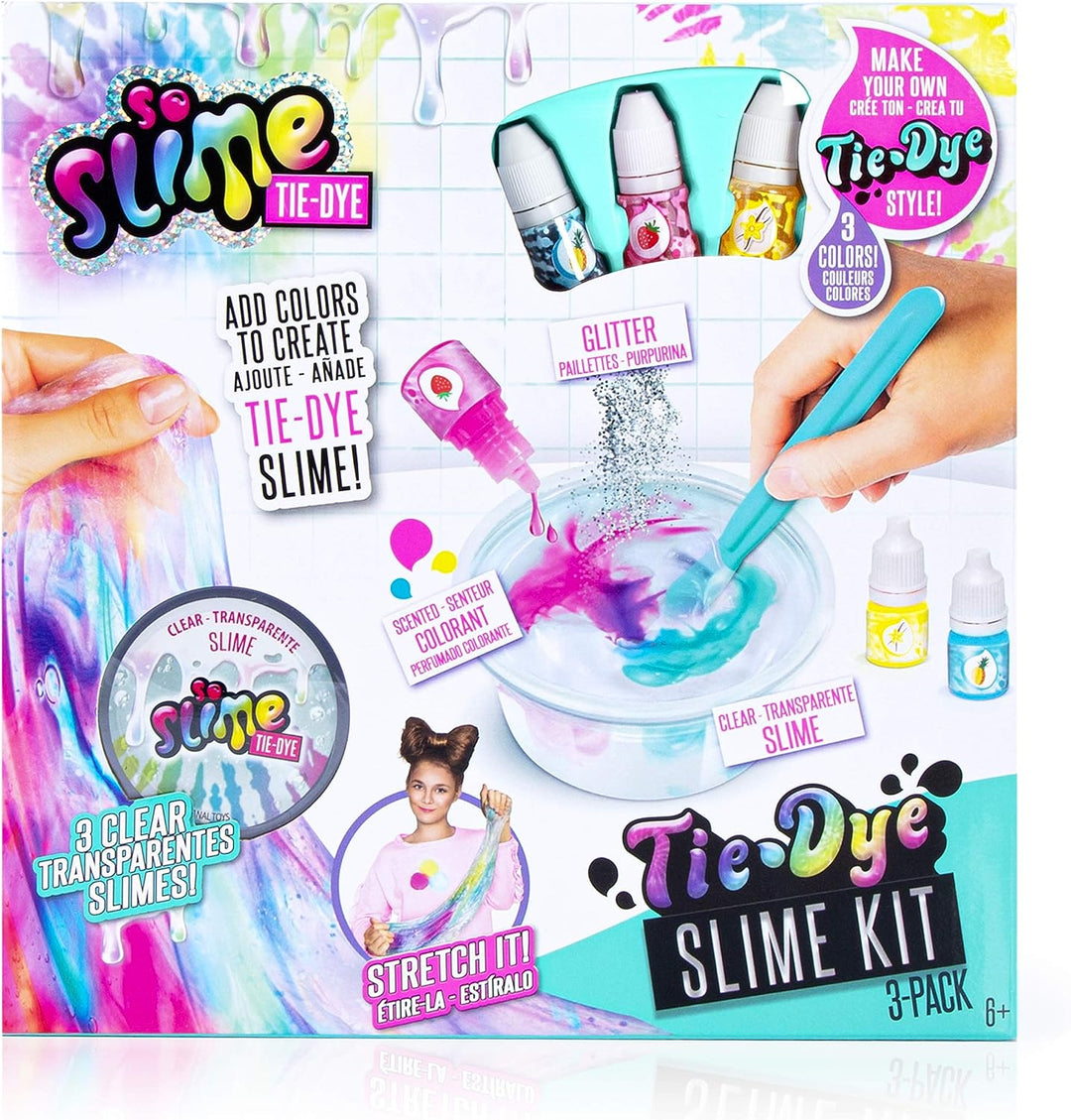 Tie Dye Slime Kit 3 Pack