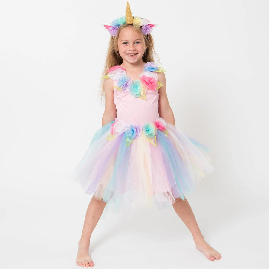 Unicorn Fairy Dress with Headband