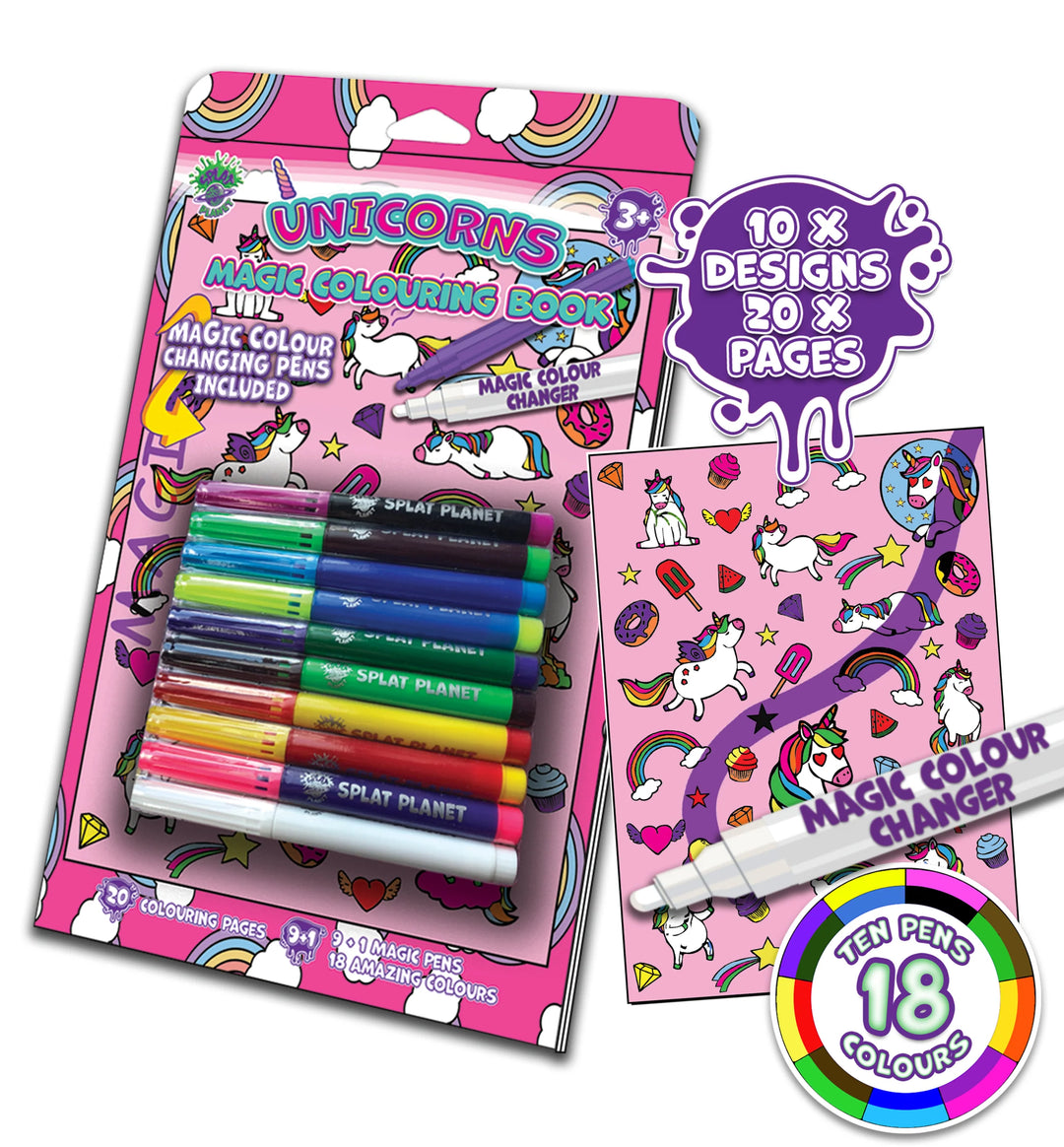 Unicorn Magic Colouring Book