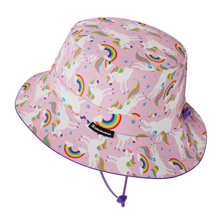 Unicorn Wide Brim Bucket Hat XXL