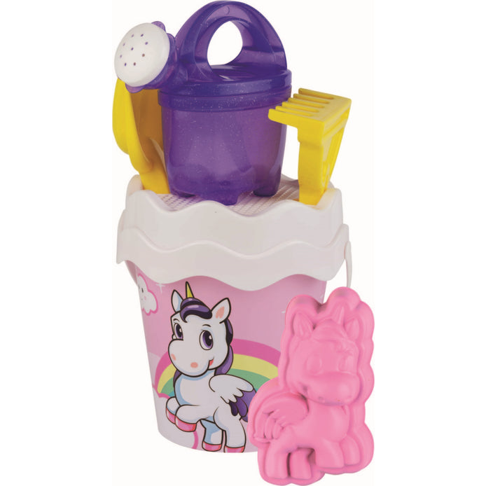 Bucket and Spade Set Unicorn 17cm