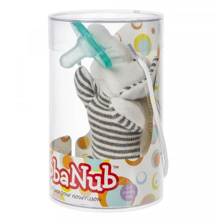 wubbanub Afrique elephant pacifier in gift box