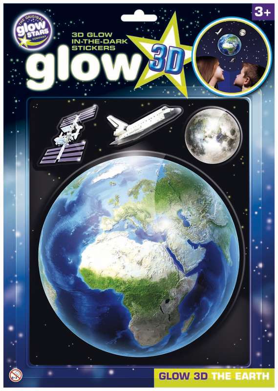 Glow Stars Glow 3D The Earth