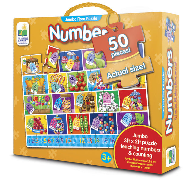 Number Jumbo Floor Puzzle The learning Journey 