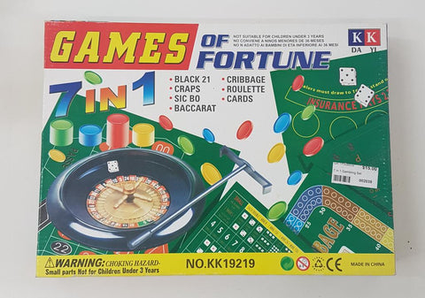Games of Fortune Clearence
