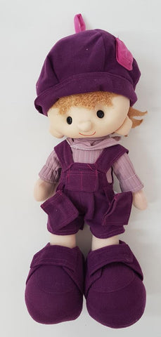 Doll plush Purple Outfit